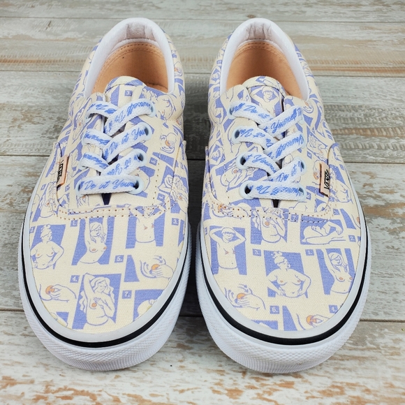 Vans Era Diy Breast Cancer - Picture 6 of 10